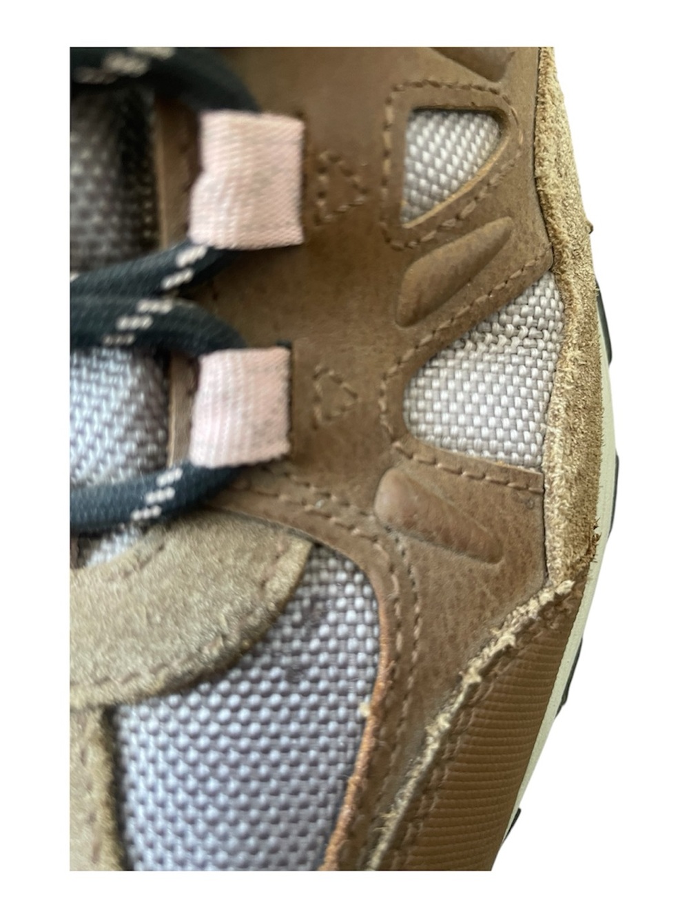 Skechers Brown and Pink Outdoor Waterproof Athletic Sneakers - Picture 5 of 6